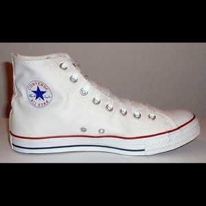 👠 White High Top Chuck Taylors 👠